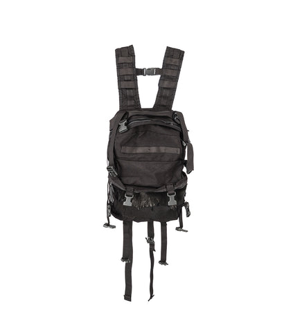 MILITARY REWORK BACKPACK BLACK