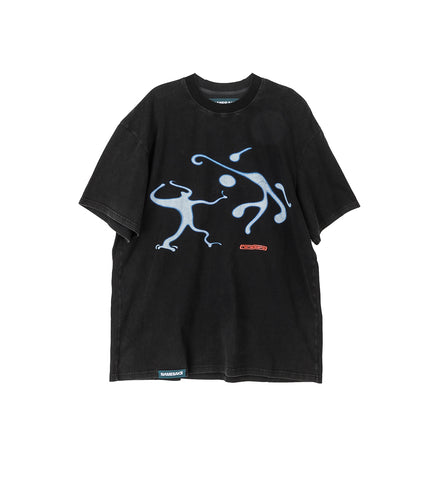 DIAW WASHED FANTASY TEE EUPHORIC BLACK