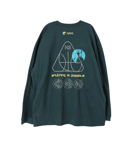 SAVA IMPOSSIBLE LS TEE HOUSEHOLD GREEN