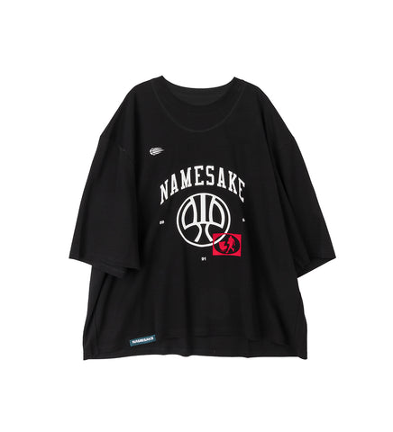 MAYO OVERSIZED HOMESPORT TEE EUPHORIC BLACK