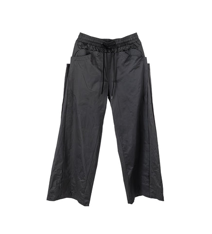 WOLVES WIDE LEG TROUSERS EUPHORIC BLACK