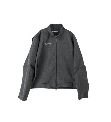 GARNETT TRACK JACKET CHARCOAL GREY