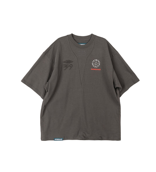 SAVA OVERSIZED STONE BUDDHA TEE NIMBUS GREY