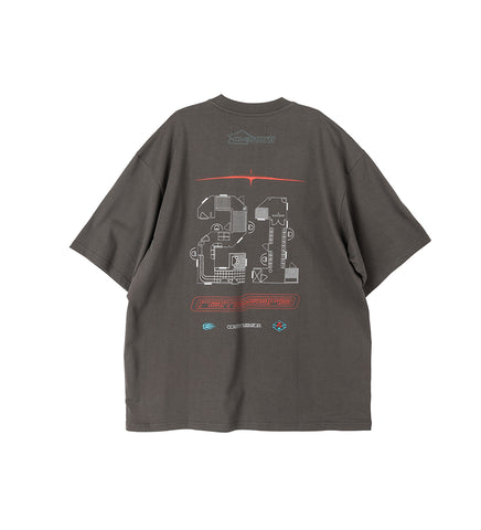 SAVA OVERSIZED STONE BUDDHA TEE NIMBUS GREY