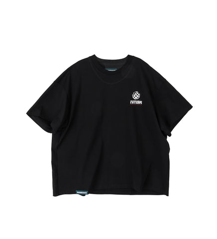 DUNCAN OVERSIZED NMSK TEE EUPHORIC BLACK