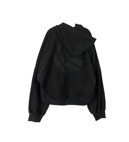 CHESTER PULLOVER HOODIE EUPHORIC BLACK