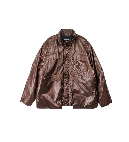 OTTO PADDED FIELD JACKET SOFA BROWN