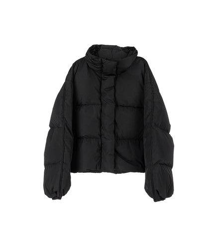 DOWN PUFFER JACKET BLACK