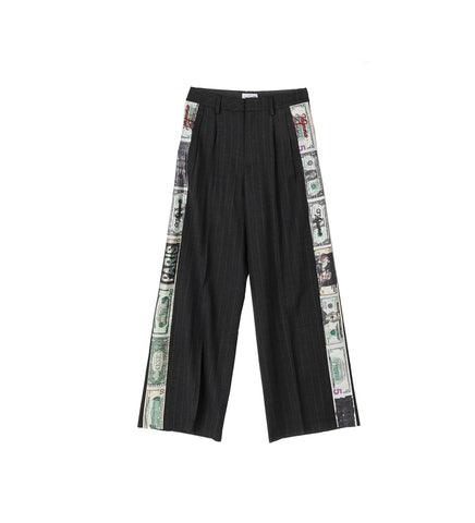 MONEY PANTS BLACK / GREEN