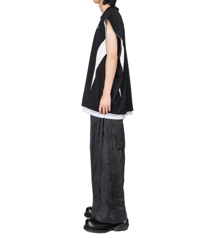 WOLVES WIDE LEG TROUSERS EUPHORIC BLACK