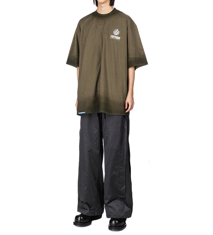 SAVA STAINED OVERSIZED ESTATE TEE DARK OLIVE