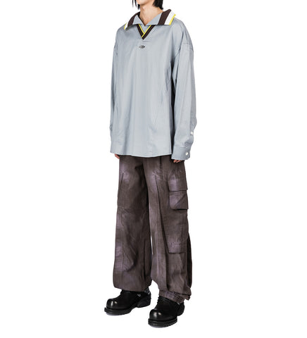 EXEL SPRAYED CARGO PANTS CHARCOAL GREY