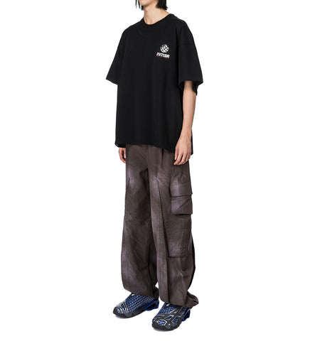 DUNCAN OVERSIZED NMSK TEE EUPHORIC BLACK