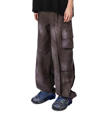 EXEL SPRAYED CARGO PANTS CHARCOAL GREY