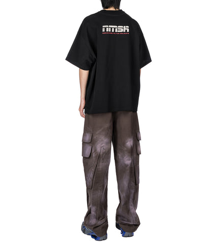 DUNCAN OVERSIZED NMSK TEE EUPHORIC BLACK