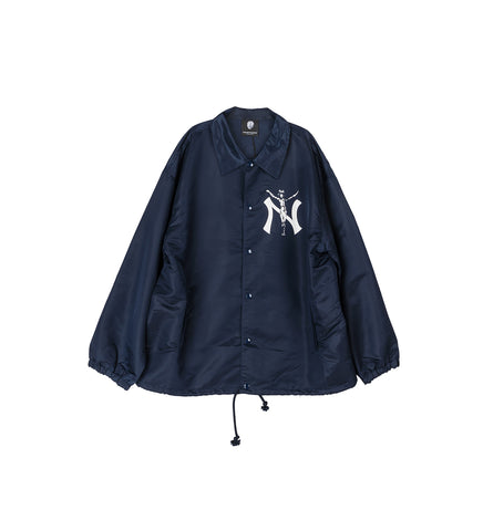 NEW YORK JESUS COACH JACKET NAVY