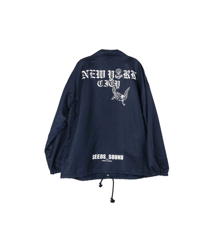 NEW YORK JESUS COACH JACKET NAVY