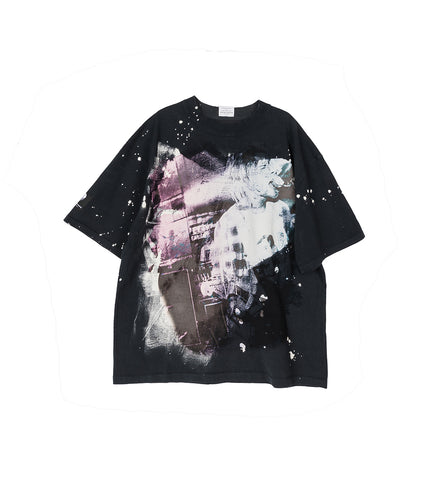 CHALES PHOTO T-SHIRT BLACK