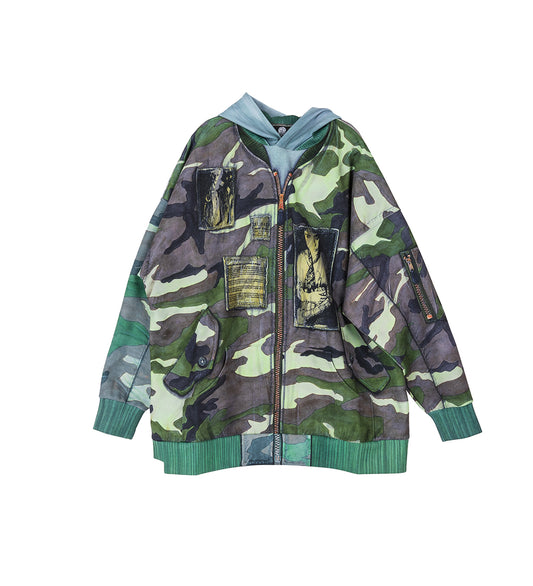 PRINT PARKA RAF