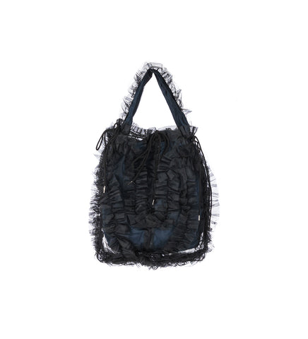 NIKKO BAG TULLE BLACK / NAVY