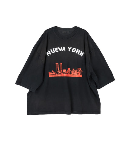 S/S BUFFALO TEE NUEVA YORK WASHED BLACK