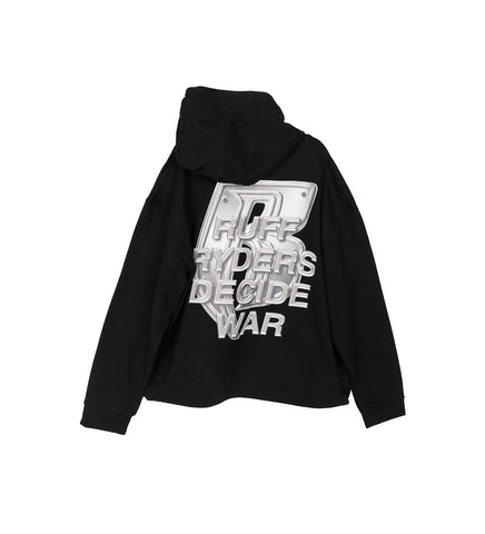 RUFF RYDERS HOODED SWEATSHIRT COAL