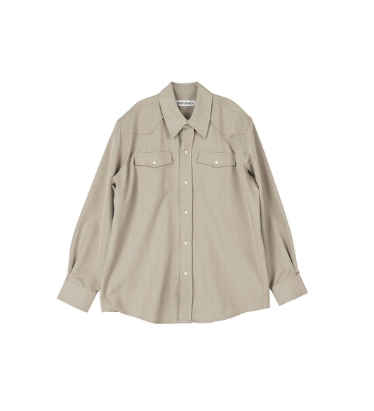 FRONTIER SHIRT LUCID PISTACHIO RURAL WOOL