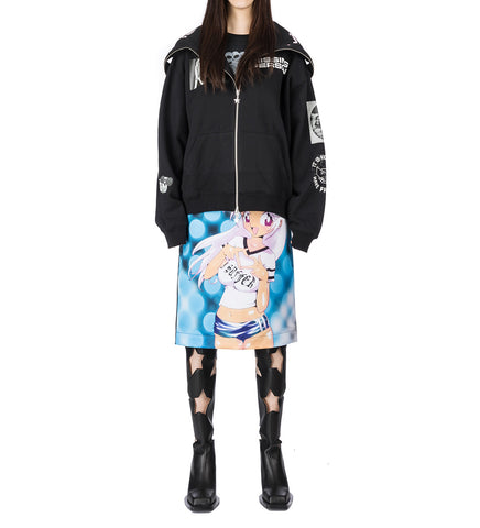 MANGA POSTER SKIRT MULTI