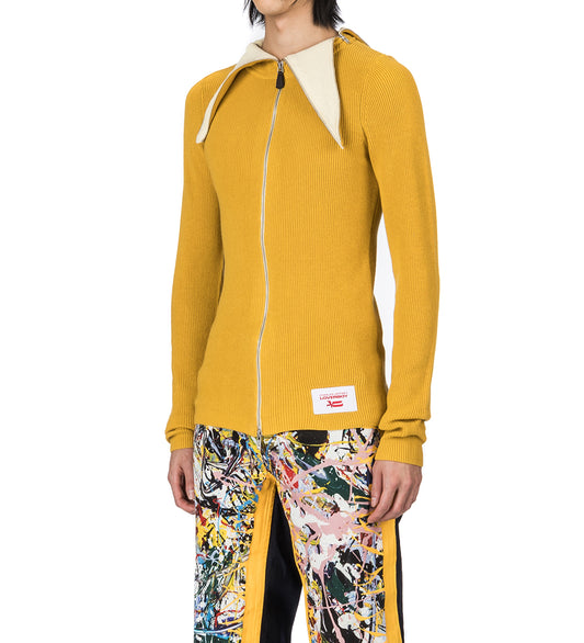 BANANA ZIP JUMPER YELLOW