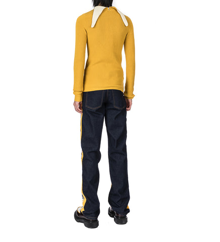 BANANA ZIP JUMPER YELLOW