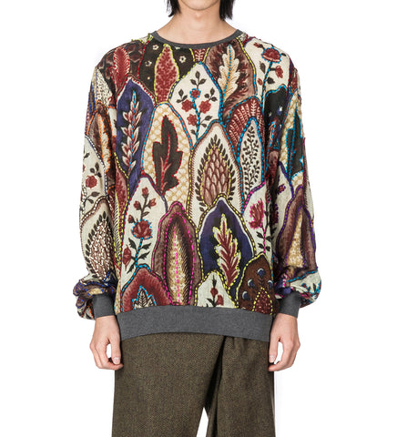 M-SWEATER PAISLEY MULTI