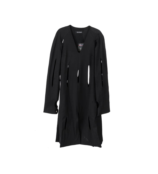 BOWIE TOAILORED DRESS CROW BLACK