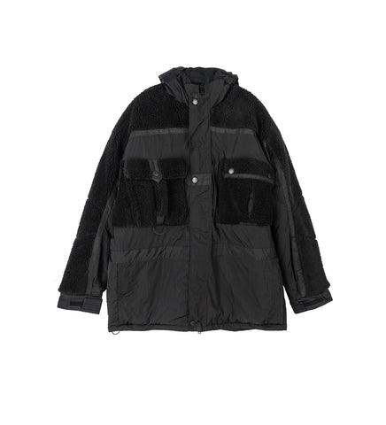 MONSTER PUFFER JACKET BLACK