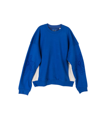 BIXANCE SWEATSHIRT ASICS BLUE