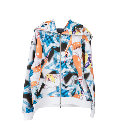 MANGA BUTTERFLY HOODIE MULTI