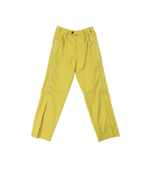 KNOX TROUSER W / ZIP ALGAE