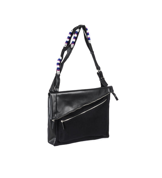 JAROCKA SHOULDER BAG BLACK / MIDNIGHT