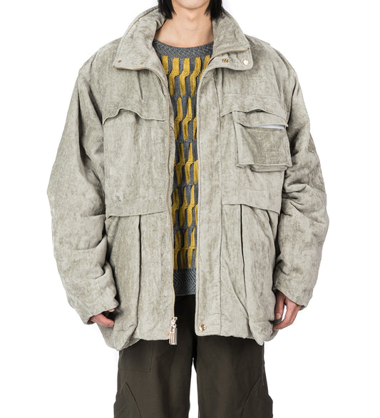 OTTO PADDED FIELD JACKET ALOE GREEN