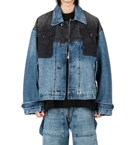 FACETASM X G-STAR WORKER JACKET INDIGO