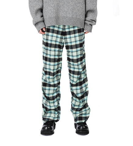 ORIGINAL CHECK PANTS BLACK/BLUE