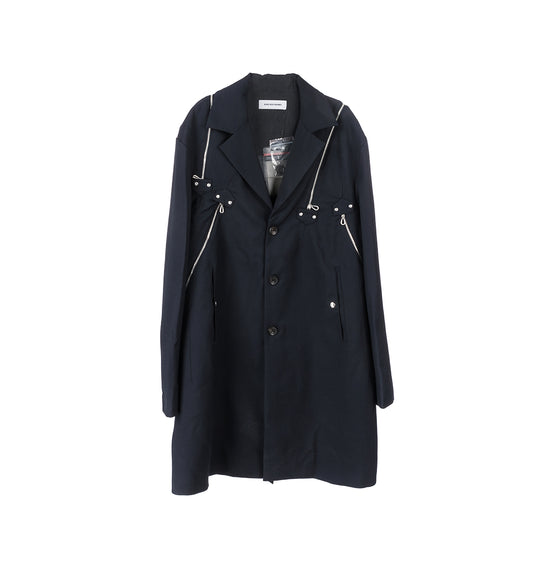 KNOX MULTI ZIP BLAZER DARK NAVY