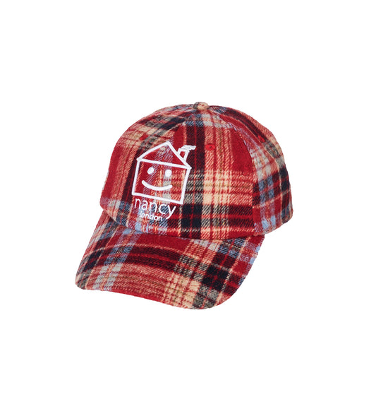 PLAID HOUSE 6-PANEL RED