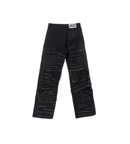 ULTRA FLARE WINDOWED DENIM COAL