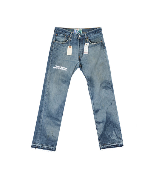 MARCEL LASER DENIM PANTS INDIGO #1