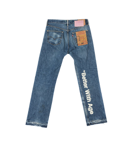 MARCEL LASER DENIM PANTS INDIGO #1