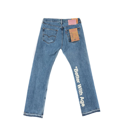 MARCEL LASER DENIM PANTS INDIGO #2