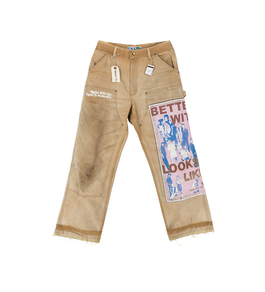 LOOKS LIKE CARHARTT TROUSER INDIGO #1