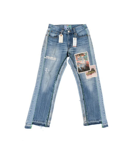 BAGGY JAWN DENIM PANTS INDIGO #1