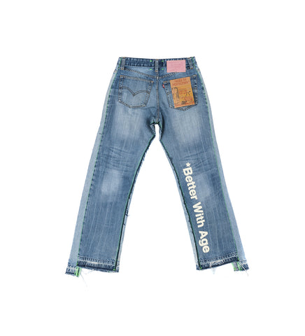 BAGGY JAWN DENIM PANTS INDIGO #1