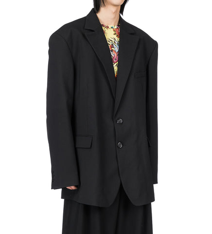 AW24 OVERSIZED BOXY BLAZER BLACK